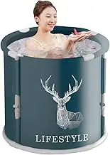 Portable Shower Bath Tub - Folding Bathtub | Foldable Indoor Outdoor Hot Tub, Foldable Bathtub for Adults, Ice Bathtub, Bathtub A