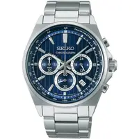 在飛比找誠品線上優惠-SEIKO 精工 CS系列 條紋設計賽車計時手錶-41mm(