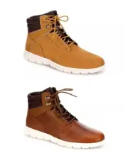TIMBERLAND MENS GRAYDON LACE-UP SUPER LIGHTWEIGHT LEATHER BOOT