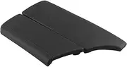 Leather Car Center Console Armrest Cover Control Arm Rest Board Panel Lid Shield Shade Compatible For BMW F10 F11 F18 2010-2017 5Series(Black)