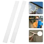 2 Pcs Wiper Strip Squeegee Replacement Rubber Silicone Spatula