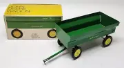 John Deere Barge Wagon By Ertl 1/16 Scale Vintage Original Ice Cream Box