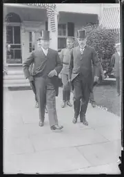 Secretary of War Garrison and Governor Fielder 1914 Historic Old Photo