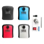 Key Lock Box for Outside Security Lock Boxes 4-Digit Combination Key