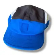 NEW Buff 5 Panel Go Cap Running Hat Unisex Size L/XL Domus Blue