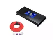 Kings 12V 100Ah Deep Cycle Ultra Slim Lithium LiFePO4 Battery + 25A Wiring Kit