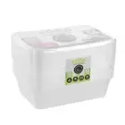 12pc Lemon & Lime Reusable Meal Prep Food Storage Container Rectangular 650ml