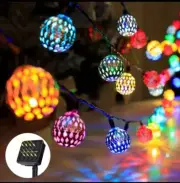 MOROCCON solar String Lights Muticolor RGB 30LEDS 6.5M