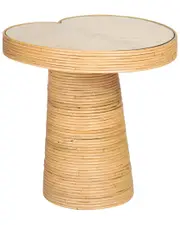 TOV Furniture Felicia Tall Lilypad Side Table