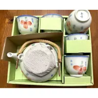 在飛比找蝦皮購物優惠-日本 🇯🇵 有田燒 1茶壺/5茶杯組 全新