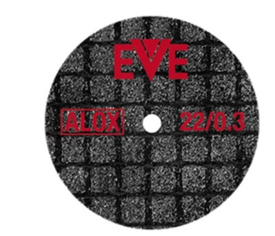 EVE ULTRA THIN MICRO FIBER CUTTING SEPARATING DISC 22mm x .3mm - 100 PIECES