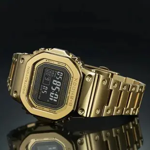 【CASIO 卡西歐】G-SHOCK搭載藍牙連線功能及世界六局標準電波腕錶43.2mm(GMW-B5000GD-9)