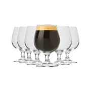 Bormioli Rocco Snifter Craft Beer Ale Glasses Set With Stem - 530ml - Pack Of 24