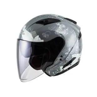 台南WS騎士用品 SOL SO7E 探險者 灰銀 半罩安全帽 SO7 SOL半罩 電鍍片 內墨鏡 透氣內襯 SOL安全帽