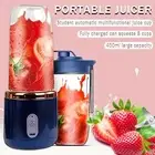 Portable USB Blender 6-Blade | Rechargeable Personal Smoothie Maker Juicer Cup