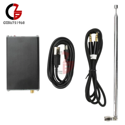 2KM 0.5W FM Transmitter 76M-108Mhz Digital Display Stereo USB-C for Car Radio
