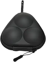 Vaveren Golf Ball Bag Table Tennis Container Box Container Portable Golf Ball Holder Ping Pong Balls Storage Bag for Women Men Adults
