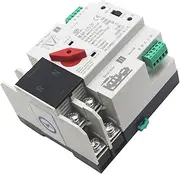 Dual Power Automatic Transfer Switch Automatic Generator Changeover Switch Easy to Install 50Hz 60Hz for City Home Household