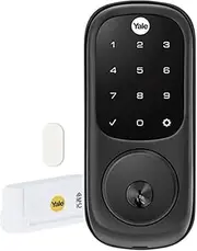 Yale Assure KEYED MATT Black with Yale Home HK Module