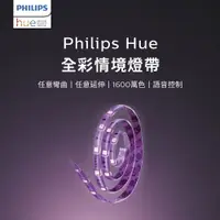 在飛比找PChome24h購物優惠-Philips 飛利浦 Hue 智慧照明 2M燈帶 藍牙版(