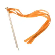 15Pcs Wedding Party Ribbon Streamers Sticks Orange
