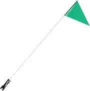 CORHAD Adjustable Bike Safety Flag Reflective Flagpole for Toddler Bikes High Visibility Flag Pole for Bicycles