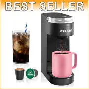 Fast Brew Single Serve Coffee Maker for K-Cups, 7.3" Travel Mug Compatible