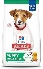 [Hill's Science Diet] Puppy Small Bites Chicken and Brown Rice Dry Dog Food 5.67 kg