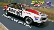 1:18 Decals Peter Brock 1979 Bathurst / Sandown 400 Winner Classic A9X Torana