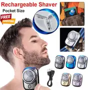 Zao Mini Shaver Men 2023, Zao Electric Razor USB Mini Portable Face Clean Shaver