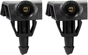 2 Pack Car Windshield Washer Wiper Water Jet Spray Nozzle Windscreen Washer Jets，for Nissan Tiida 2005-2010