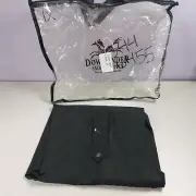Down Under Saddle Supply Black Oilskin Western Chaps XL XLarge NEW
