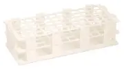 Eisco Labs Polypropylene Test Tube Rack, Holds 40 20mm Tubes