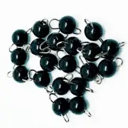 5 pcs x Tungsten Cheburashka Bottom Jig Flex Head Ball Sinker Weight #Black
