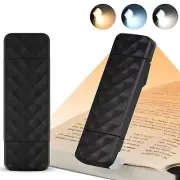 LED Book Light Bookmark Reading Light USB Rechargeable Adjustable Night Lamp