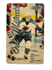 Petr Sykora 1995 Score Board Assets One Minute Collectors Phone Card