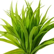 4pcs Artificial Fake Grass Plants Faux Fake Grasses Plastic Plant Greenery (L...