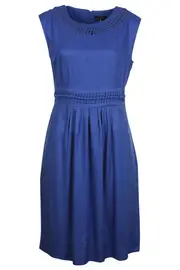 Knot Trim Dress--PING-325525