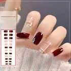 24pcs/set False Nail Kits Full Nail Patch Durable Persistent Effect Press-on