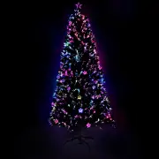 1.8M 6FT LED Christmas Tree Xmas Optic Fiber Multi Colour Lights