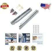 Heavy Duty 18 Inch Soft Close Drawer Slides - Easy Installation & 85 LB Limit