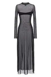 NOT AFTER TEN Long Tulle Dress