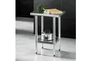 Cefito Stainless Steel Kitchen Benches Work Bench 610x457mm 430