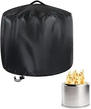 Waterproof Firepit Cover - Firepit Cover Fire Pit Dust Cover | Fire Pit Cover Waterproof and Windproof Outdoor 420D Oxford Fabric Firepit Covers with Drawstring