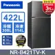 Panasonic國際牌 ECONAVI 422公升雙門冰箱NR-B421TV-K(晶漾黑)