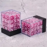 Galactic Dice Premium Dice Sets - D6 Pink Pearl 12mm (36 Count)
