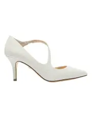 [NINA] Thelma Heeled Shoes in Silver