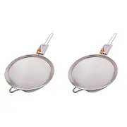 2PK Appetito Stainless Steel 23cm Mesh Strainer Home/Kitchen Cooking Tool