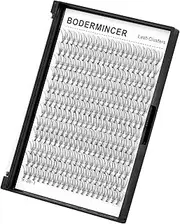 Bodermincer Lash Extension 240pcs D Curl 10D Individual Cluster Lashes(10D-D Curl-16mm)