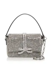 Self-Portrait Chainmail Micro Shoulder Bag